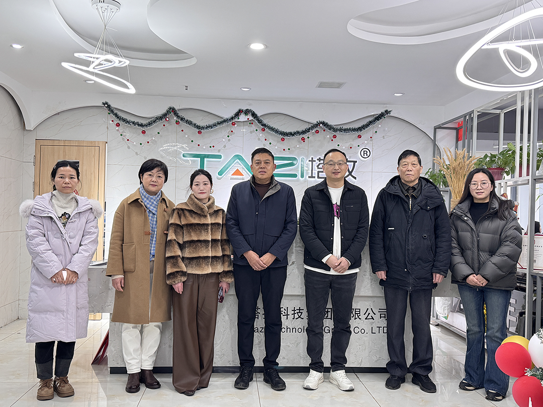 熱烈歡迎！蚌埠市阜亳商會新班子蒞臨塔孜公司走訪指導(dǎo)！